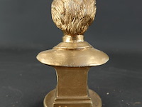 Gegoude gipsen buste j. strauss - afbeelding 3 van  5