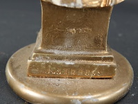 Gegoude gipsen buste j. strauss - afbeelding 4 van  5