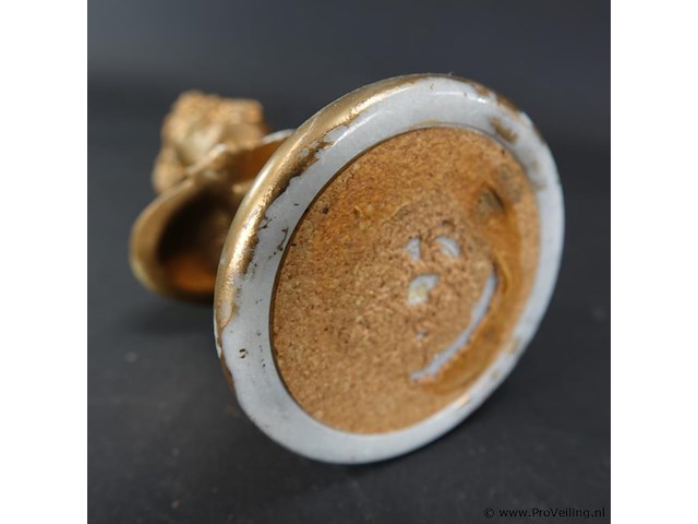 Gegoude gipsen buste j. strauss - afbeelding 5 van  5