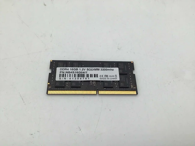 Geheugen 16gb ddr4 3200mhz sodimm laptop geheugenkaart - afbeelding 3 van  6