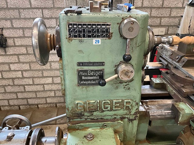 Geiger houtdraaibank - afbeelding 8 van  12