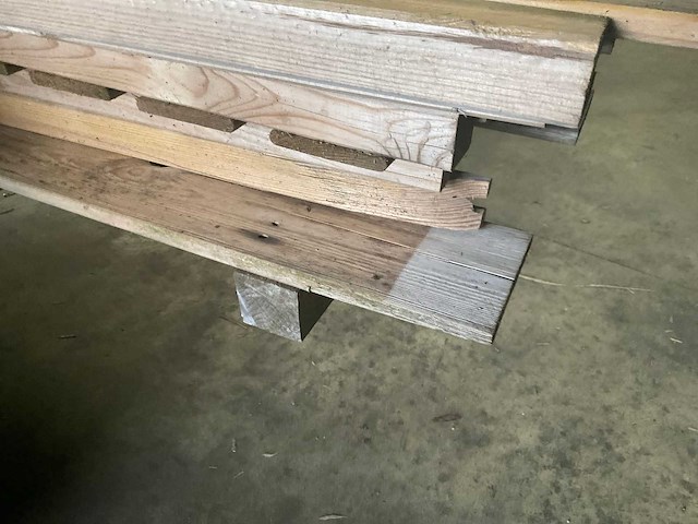 Geïmpregneerd vuren haardhoutberging 190x60x176 cm - afbeelding 3 van  11