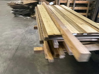 Geïmpregneerd vuren haardhoutberging 190x60x176 cm - afbeelding 6 van  11