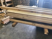 Geïmpregneerd vuren haardhoutberging 190x60x176 cm - afbeelding 9 van  11