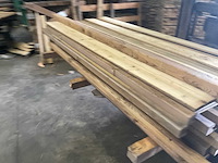 Geïmpregneerd vuren haardhoutberging 190x60x176 cm - afbeelding 7 van  11