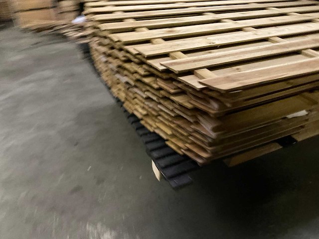 Geïmpregneerd vuren tuinscherm toog 180x180 cm (10x) - afbeelding 4 van  10