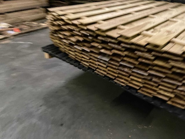 Geïmpregneerd vuren tuinscherm toog 180x180 cm (10x) - afbeelding 6 van  10