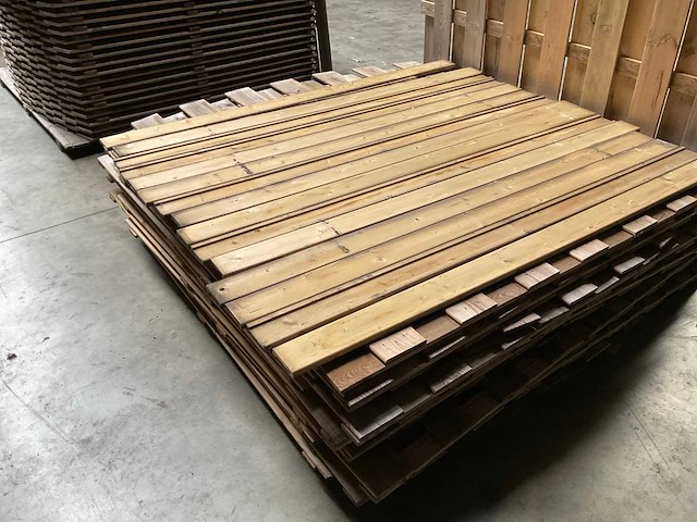 Geïmpregneerd vuren tuinscherm toog 180x180 cm (12x) - afbeelding 4 van  6