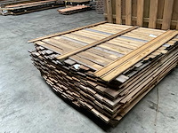 Geïmpregneerd vuren tuinscherm toog 180x180 cm (14x) - afbeelding 4 van  7