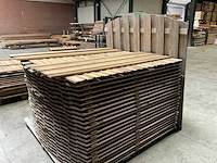 Geïmpregneerd vuren tuinscherm toog 180x180 cm (24x) - afbeelding 5 van  8