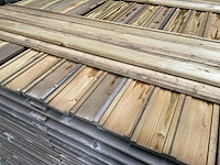 Geïmpregneerd vuren tuinscherm toog 180x180 cm (24x) - afbeelding 8 van  8