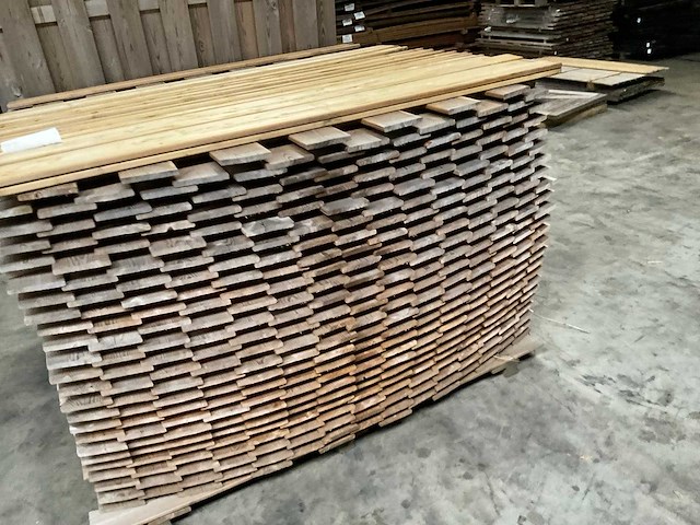 Geïmpregneerd vuren tuinscherm toog 180x180 cm (24x) - afbeelding 5 van  12