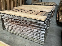 Geïmpregneerd vuren tuinscherm toog 180x180 cm (27x) - afbeelding 3 van  6