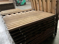 Geïmpregneerd vuren tuinscherm toog 180x180 cm (27x) - afbeelding 4 van  6