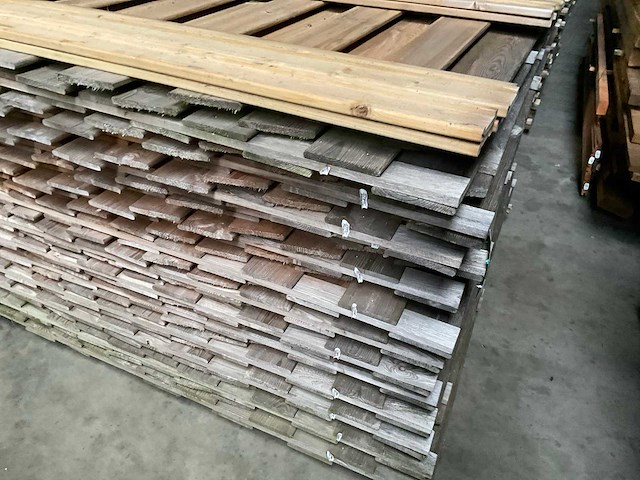 Geïmpregneerd vuren tuinscherm toog 180x180 cm (27x) - afbeelding 6 van  6