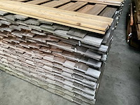 Geïmpregneerd vuren tuinscherm toog 180x180 cm (27x) - afbeelding 6 van  6