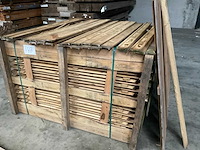 Geïmpregneerd vuren tuinscherm toog 180x180 cm (28x) - afbeelding 2 van  7