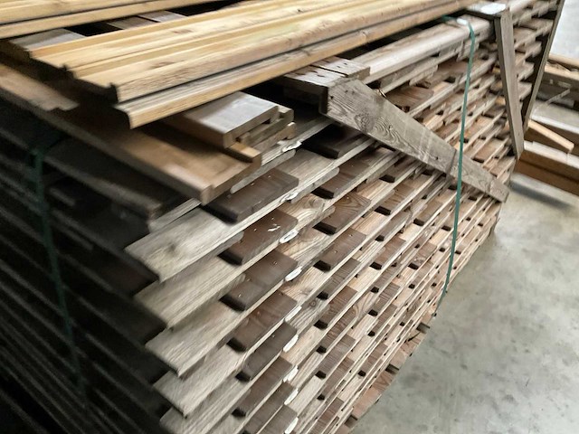 Geïmpregneerd vuren tuinscherm toog 180x180 cm (28x) - afbeelding 6 van  7