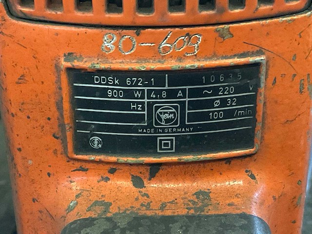 Gein ddsk 672-1 magnetische boormachine - afbeelding 4 van  9