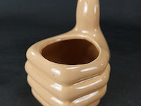 Geinige aardewerk vaas - afbeelding 2 van  5