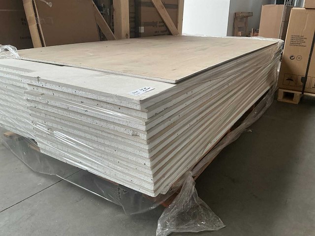 Geïsoleerd gipsplaat 260x60cm (24x) - afbeelding 5 van  6