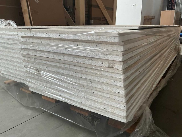 Geïsoleerd gipsplaat 260x60cm (24x) - afbeelding 6 van  6
