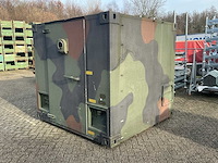 Geïsoleerd legercontainer met diesel standkachel - afbeelding 17 van  24