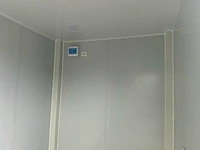 Geïsoleerde kantoorunit / portiersloge – 3,9 × 2,2 m – elektra – panoramabeglazing nieuw - afbeelding 10 van  11