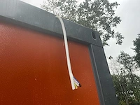 Geïsoleerde kantoorunit / portiersloge – 3,9 × 2,2 m – elektra – panoramabeglazing nieuw - afbeelding 7 van  17