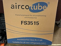 Geïsoleerde koperen leidingenset voor airconditioning en warmtepompen aircotube, fs3515