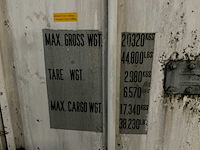 Geïsoleerde zeecontainer - afbeelding 5 van  10