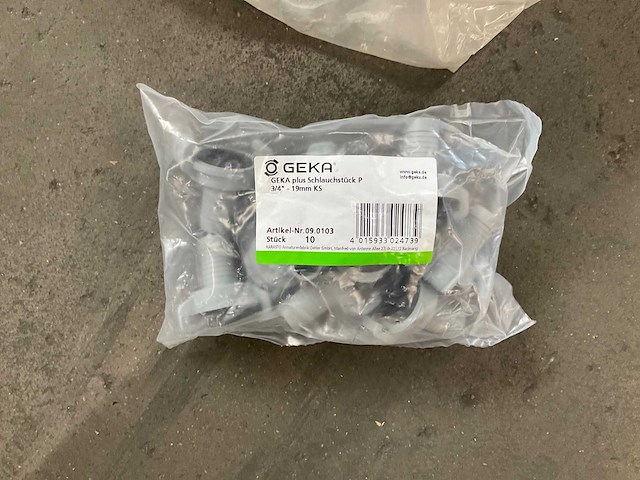 Geka snelkoppeling 19mm (98x) - afbeelding 1 van  2