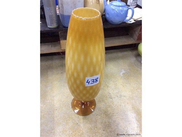 Gekleurde vaas - afbeelding 1 van  3