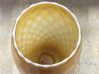 Gekleurde vaas - afbeelding 2 van  3