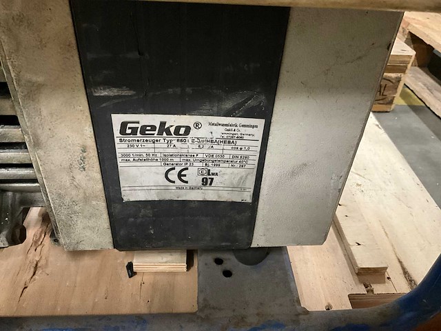 Geko gx390 noodstroomaggregaat - afbeelding 4 van  5