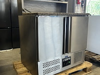Gekoelde pizzasaladette, pizza-werkbank met granieten werkblad, saro, gianni ps 900 - afbeelding 1 van  8
