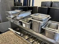 Gekoelde pizzasaladette, pizza-werkbank met granieten werkblad, saro, gianni ps 900 - afbeelding 5 van  8