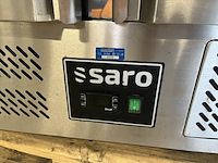 Gekoelde pizzasaladette, pizza-werkbank met granieten werkblad, saro, gianni ps 900 - afbeelding 6 van  8