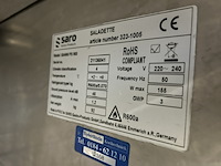 Gekoelde pizzasaladette, pizza-werkbank met granieten werkblad, saro, gianni ps 900 - afbeelding 7 van  8