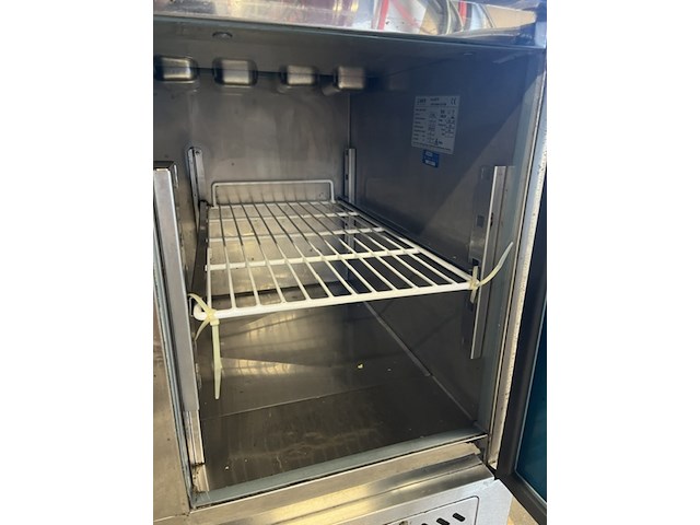 Gekoelde pizzasaladette, pizza-werkbank met granieten werkblad, saro, gianni ps 900 - afbeelding 8 van  8