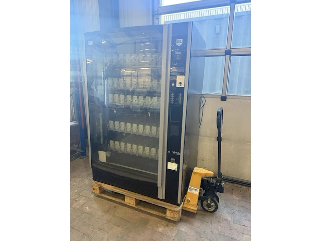 Gekoelde verkoopautomaat, sandenvendo, sve dv9, zwart /donkerblauw /zilvergrijs, 2016, payter betaalterminal | 800 w - afbeelding 3 van  7