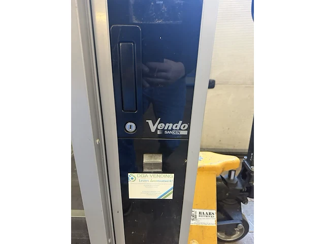 Gekoelde verkoopautomaat, sandenvendo, sve dv9, zwart /donkerblauw /zilvergrijs, 2016, payter betaalterminal | 800 w - afbeelding 5 van  7