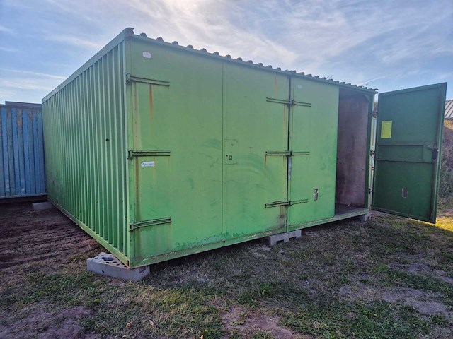 Gekoppelde opslagcontainers (2x) - afbeelding 1 van  5