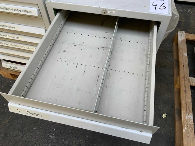 Gelagerde gereedschapsladekast (2x) - afbeelding 1 van  1