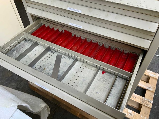 Gelagerde gereedschapsladekast - afbeelding 2 van  2