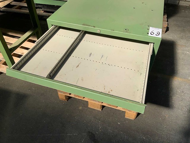 Gelagerde laden gereedschapskast - afbeelding 4 van  4