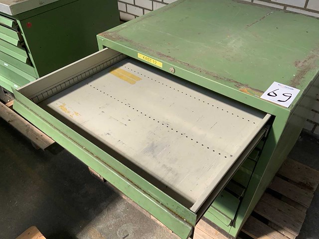 Gelagerde laden gereedschapskast - afbeelding 4 van  4
