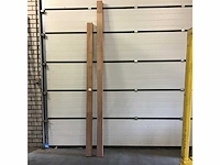 Gelamineerd hardhout balken (2x) - afbeelding 1 van  2