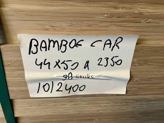 Gelamineerde bamboe balk (300x) - afbeelding 6 van  7