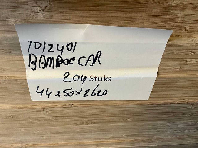 Gelamineerde bamboe balk (300x) - afbeelding 7 van  7